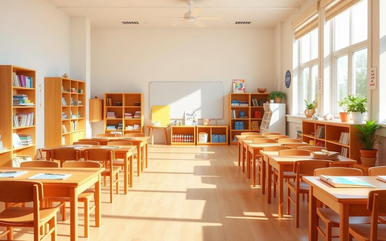 Schools and education website template preview