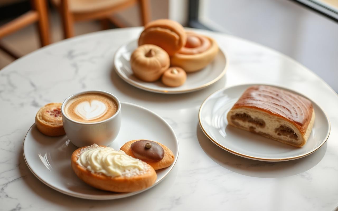 Restaurants and cafés website template preview